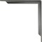 Ekena Millwork Stockport Steel Bracket, Stainless Steel 2"W x 16"D x 16"H BKTM02X16X16STSS - alternate 7